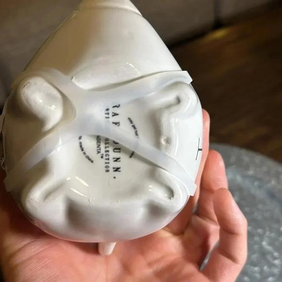 NWT Rae Dunn Kitchen White Farmhouse Pig Measuring Cup Set 4pc - Picture 5 of 5